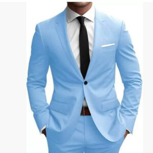Alternative view of Men's Casual Suit And Trousers Two-piece Set